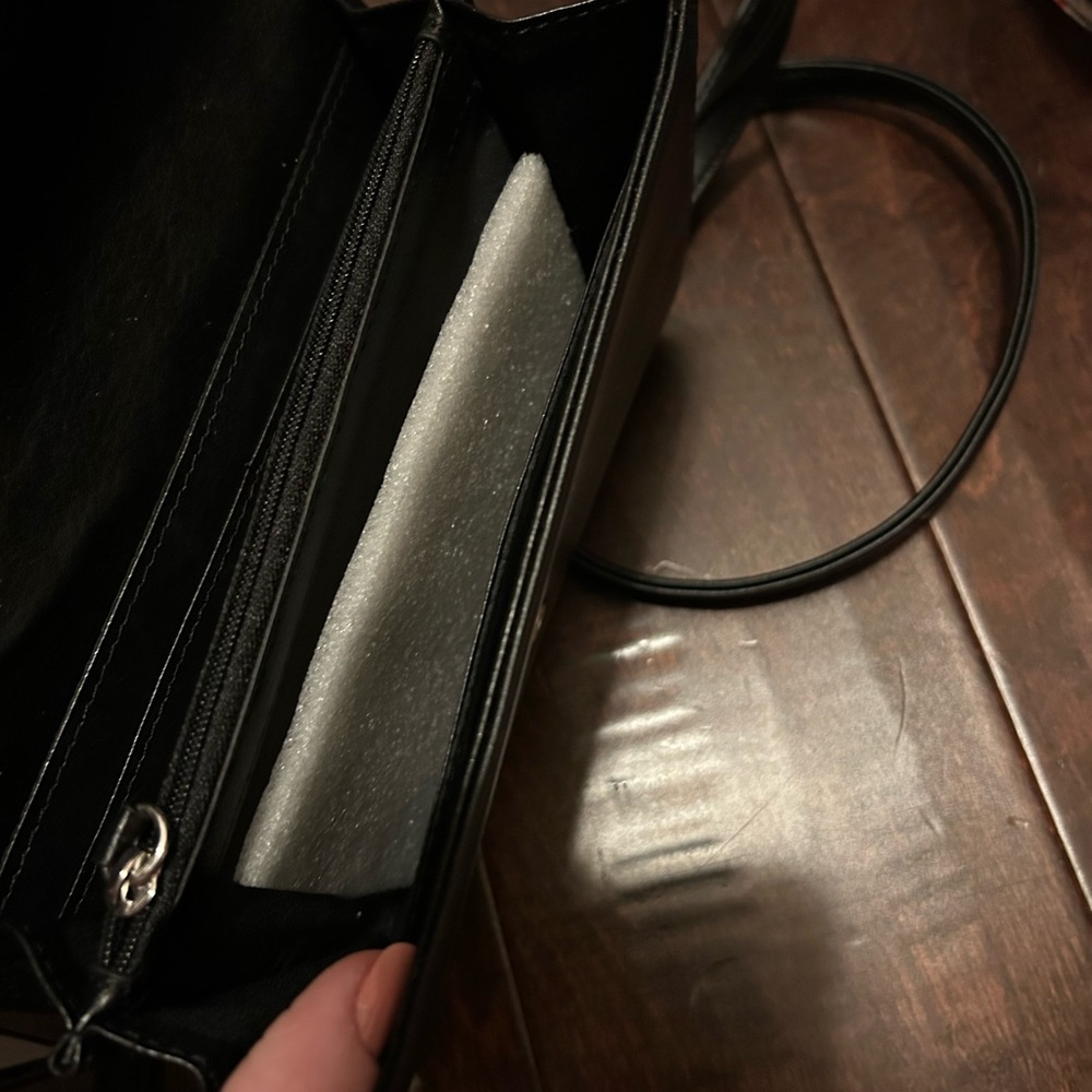 NWT Elegant‎ Black Shoulder Bag - Picture 8 of 8